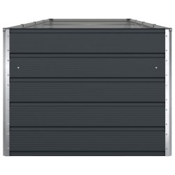 Jardinière Anthracite 385 x 100 x 75 cm Acier galvanisé 512211512211