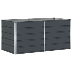 Jardinière Anthracite 160 x 80 x 75 cm Acier 512212512212