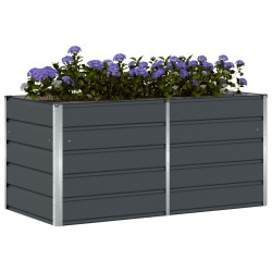 Jardinière Anthracite 160 x 80 x 75 cm Acier 512212512212