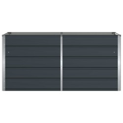 Jardinière Anthracite 160 x 80 x 75 cm Acier 512212512212
