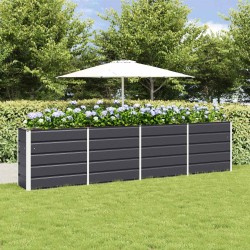 Jardinière Anthracite 320 x 40 x 75 cm Acier 512213512213