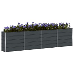 Jardinière Anthracite 320 x 40 x 75 cm Acier 512213512213