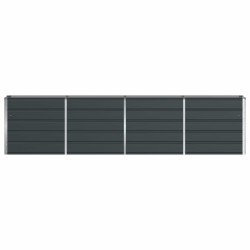 Jardinière Anthracite 320 x 40 x 75 cm Acier 512213512213