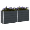 Jardinière Anthracite 195 x 50 x 75 cm Acier galvanisé 512214512214