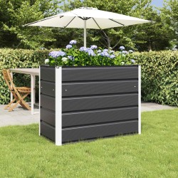 Jardinière Anthracite 100 x 50 x 75 cm Acier galvanisé 512216512216
