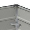 Jardinière Anthracite 100 x 50 x 75 cm Acier galvanisé 512216512216