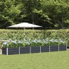 Jardinière Anthracite 480 x 80 x 45 cm Acier 512218512218