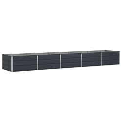 Jardinière Anthracite 400 x 80 x 45 cm Acier 512219512219