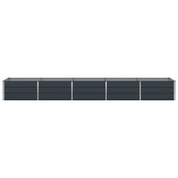 Jardinière Anthracite 400 x 80 x 45 cm Acier 512219512219