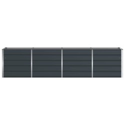 Jardinière Anthracite 320 x 80 x 75 cm Acier 512220512220