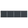 Jardinière Anthracite 320 x 80 x 75 cm Acier 512220512220