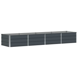 Jardinière Anthracite 320 x 80 x 45 cm Acier 512221512221