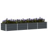 Jardinière Anthracite 320 x 80 x 45 cm Acier 512221512221
