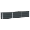 Jardinière Anthracite 240 x 40 x 45 cm Acier 512224512224