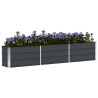 Jardinière Anthracite 240 x 40 x 45 cm Acier 512224512224
