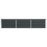 Jardinière Anthracite 240 x 40 x 45 cm Acier 512224512224