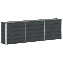 Jardinière Anthracite 240 x 40 x 75 cm Acier 512225512225