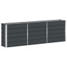 Jardinière Anthracite 240 x 40 x 75 cm Acier 512225512225