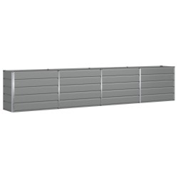 Jardinière Gris clair 385 x 50 x 75 cm Acier galvanisé 512228512228