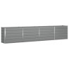 Jardinière Gris clair 385 x 50 x 75 cm Acier galvanisé 512228512228