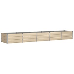 Jardinière Ivoire 400 x 80 x 45 cm Acier 512229512229