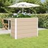 Jardinière Ivoire 100 x 50 x 75 cm Acier galvanisé 512230512230