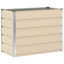 Jardinière Ivoire 100 x 50 x 75 cm Acier galvanisé 512230512230