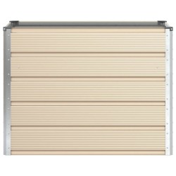 Jardinière Ivoire 100 x 50 x 75 cm Acier galvanisé 512230512230
