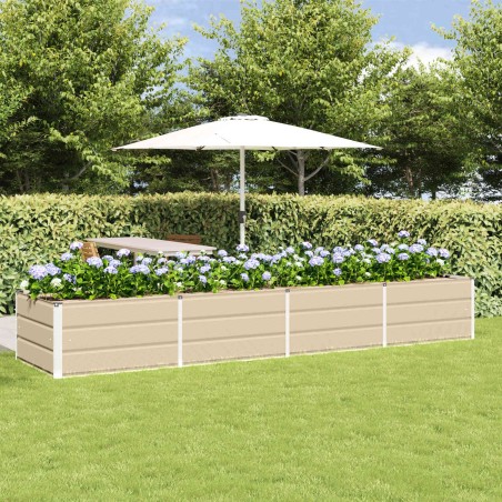 Jardinière Ivoire 320 x 80 x 45 cm Acier 512231512231