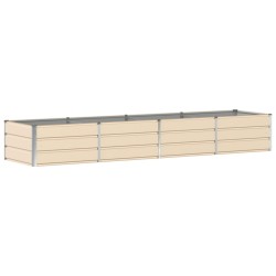Jardinière Ivoire 320 x 80 x 45 cm Acier 512231512231
