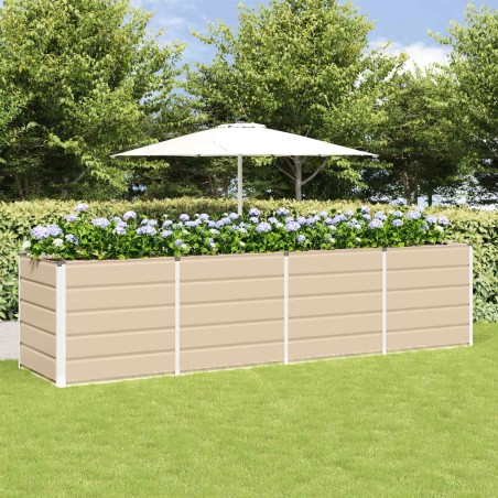 Jardinière Ivoire 320 x 80 x 75 cm Acier 512232512232