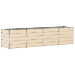 Jardinière Ivoire 320 x 80 x 75 cm Acier 512232512232