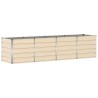 Jardinière Ivoire 320 x 80 x 75 cm Acier 512232512232