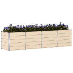 Jardinière Ivoire 320 x 80 x 75 cm Acier 512232512232