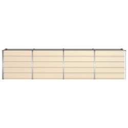 Jardinière Ivoire 320 x 80 x 75 cm Acier 512232512232