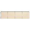 Jardinière Ivoire 320 x 80 x 75 cm Acier 512232512232