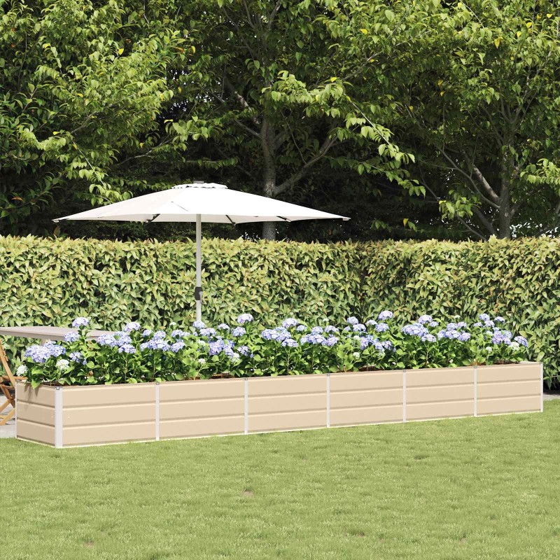 Jardinière Ivoire 480 x 80 x 45 cm Acier 512233512233