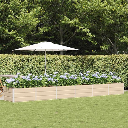 Jardinière Ivoire 480 x 80 x 45 cm Acier 512233512233