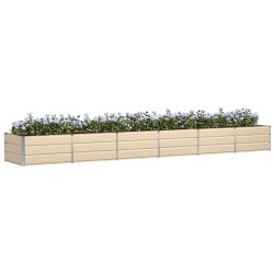 Jardinière Ivoire 480 x 80 x 45 cm Acier 512233512233