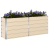 Jardinière Ivoire 195 x 50 x 75 cm Acier galvanisé 512234512234