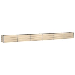 Jardinière Ivoire 580 x 50 x 45 cm Acier galvanisé 512237512237