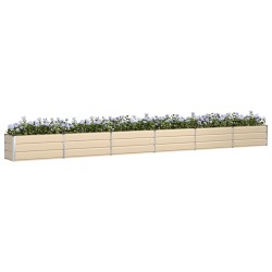 Jardinière Ivoire 580 x 50 x 45 cm Acier galvanisé 512237512237
