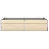 Jardinière Ivoire 195 x 100 x 45 cm Acier galvanisé 512238512238