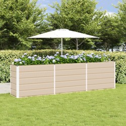 Jardinière Ivoire 290 x 90 x 75 cm Acier galvanisé 512242512242