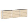 Jardinière Ivoire 290 x 90 x 75 cm Acier galvanisé 512242512242