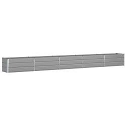 Jardinière Gris clair 480 x 50 x 45 cm Acier galvanisé 512243512243