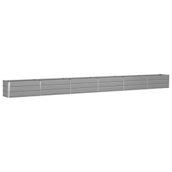 Jardinière Gris clair 580 x 50 x 45 cm Acier galvanisé 512244512244