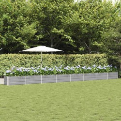 Jardinière Gris clair 770 x 50 x 45 cm Acier galvanisé 512245512245