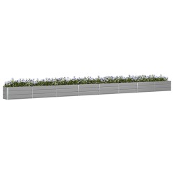 Jardinière Gris clair 770 x 50 x 45 cm Acier galvanisé 512245512245