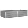 Jardinière Gris clair 195 x 100 x 45 cm Acier galvanisé 512246512246